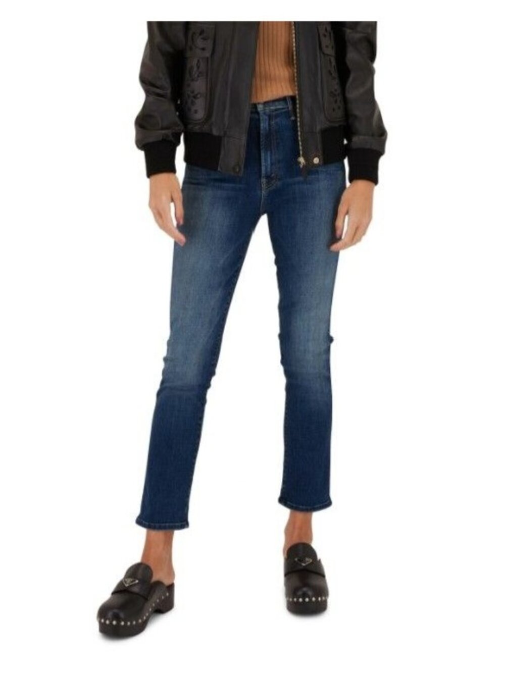 Mother Denim The Swooner Rascal Ankle Jeans in Don't Mind Me Size 27